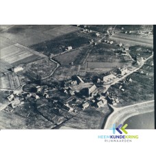 Pannerden Luchtfoto na de oorlog.
